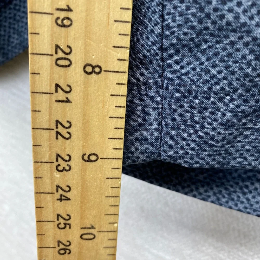 Callaway Men's Golf Shorts Size 40 Blue Herringbone Textured Performance Stretch
